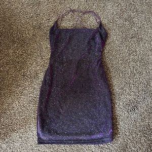 Sparkly purple Windsor dress size large